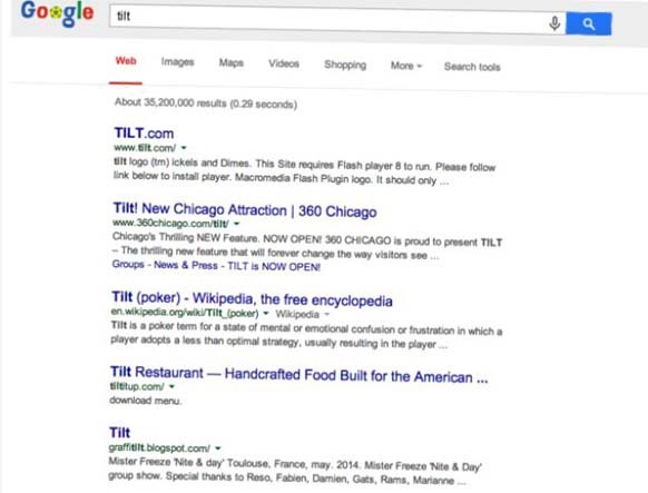 google tilt amazing viral videos