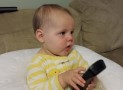 Watch This Baby Getting Excited Over TV Remote