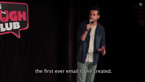 Hilarious Standup Comedy On Our First Email id..!!!