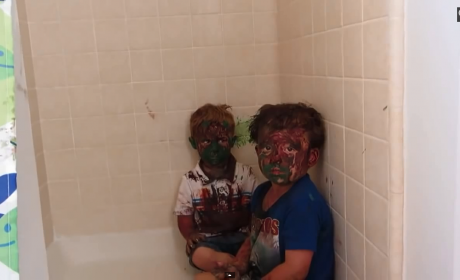 Lol! You Will Die Laughing After Watching What These Kids Did To Themselves