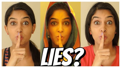 Indian Girls are exposed! Find out here about our lies! Do you lie?
