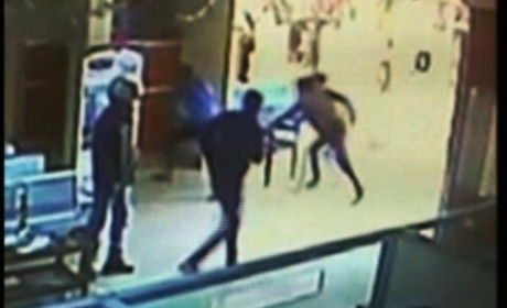 Watch This Terrifying CCTV Footage Of A SBI Bank Robbery In Lucknow