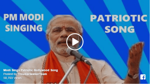 Watch! Somebody Made A Popular Patriotic Song Out Of PM Modi’s Speeches