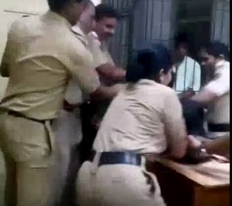 Must Watch: Andheri Police Station Couple Detained And Beaten Very Badly