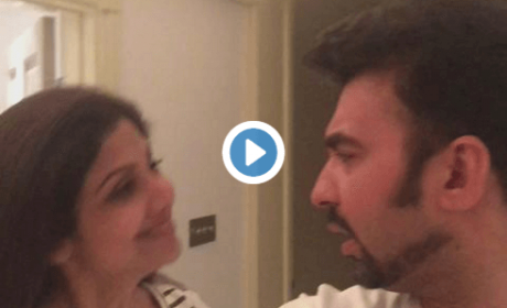 Adorable Dubsmash! Shilpa Shetty And Raj Kundra Made For Karvachauth.