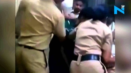 Watch: Video Of Mumbai Police Thrashing Couple Inside Police Station