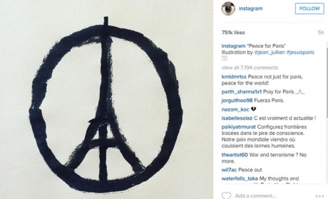 Paris Attacks, This Symbol For Peace Is Going Viral To Show Support For The Victims