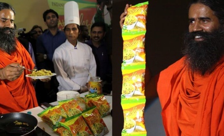 Yoga Guru Baba Ramdev’s offers Patanjali Atta Noodles ‘Cheaper Than Rivals’