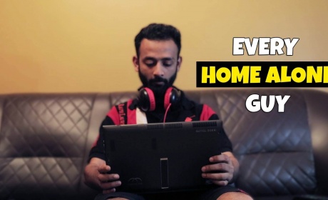 Awesome Video! What Guys Do When Alone At Home?