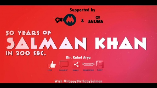Have A Look! 50 YEARS OF SALMAN KHAN’S LIFE IN JUST 200 SECONDS!