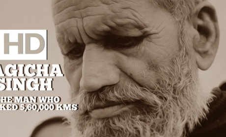 Video: 81 Year Old, Since 22 Years, Walked Over 5,60,000 Km With 80 KG Of Load