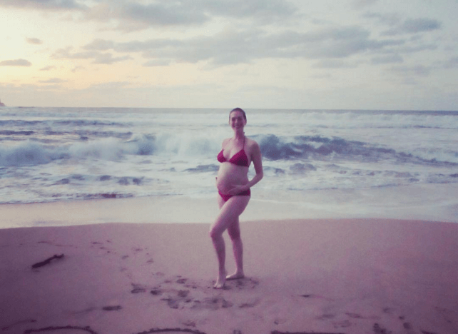 Actress Shares Her Baby Bump In Her Bikini & It’s Applaudable!