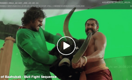 Checkout The Famous Bull Fighting Scene From “Baahubali” Was Shot