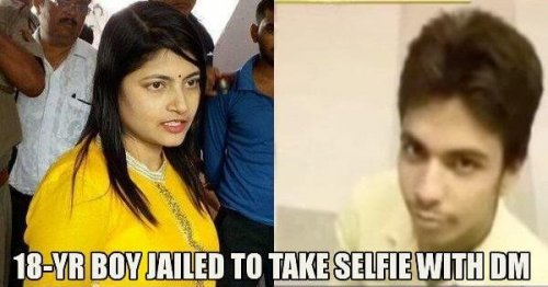 18-Yr Boy Lands Up In Jail As He Was Trying To Take Selfie With Lady DM