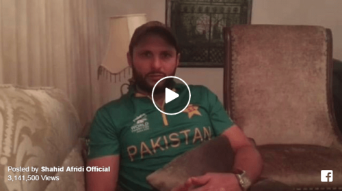 Shahid Afridi Apologises In Public! Don’t Miss Out The Video!