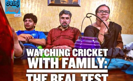 Checkout: Epic Situation When You Watch Cricket With Family! #LMAO