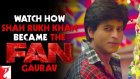 OMG! This Video Shows How Difficult It Was To Transform SRK To Gaurav! Don’t Miss!