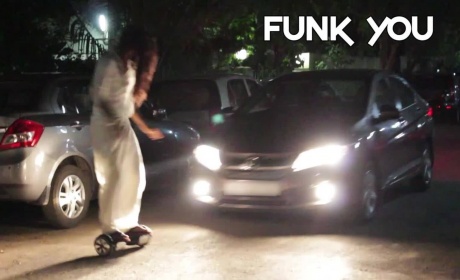 Hoverboard Ghost Prank By Funk You Is Going To Make You Scared To Death!